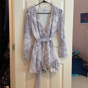 Long sleeved romper